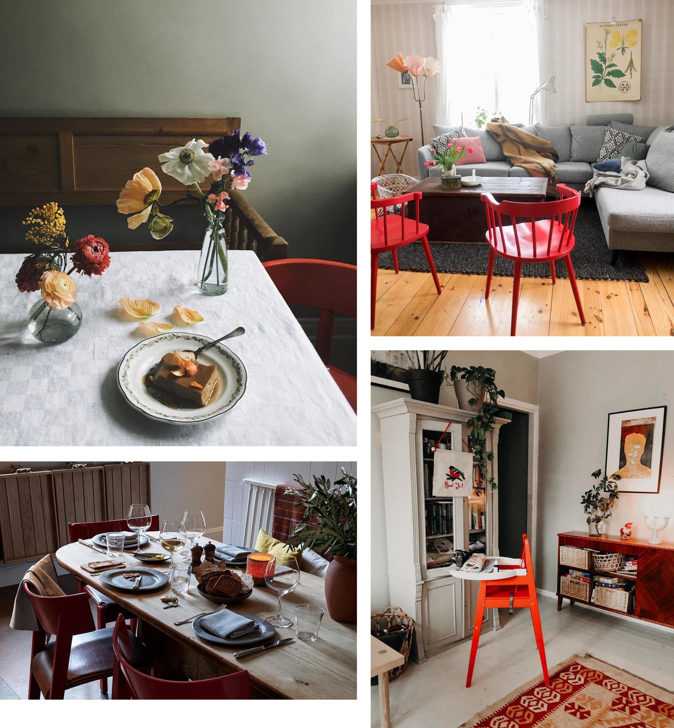 Den tomatröda stolen - Trend 2019