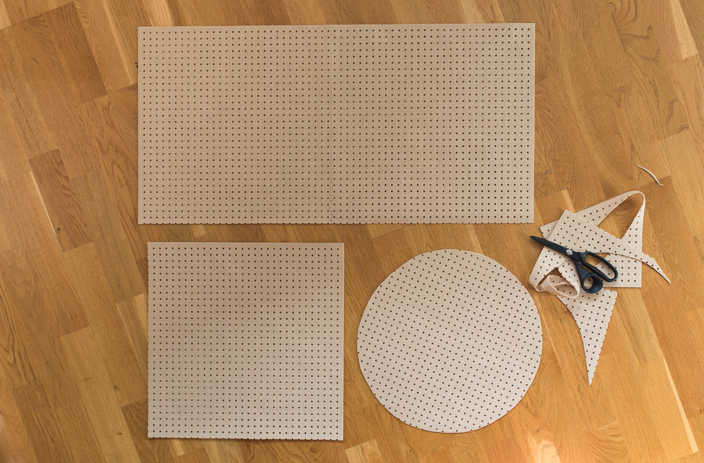 DIY - Leksaksförvarin, hålad filt