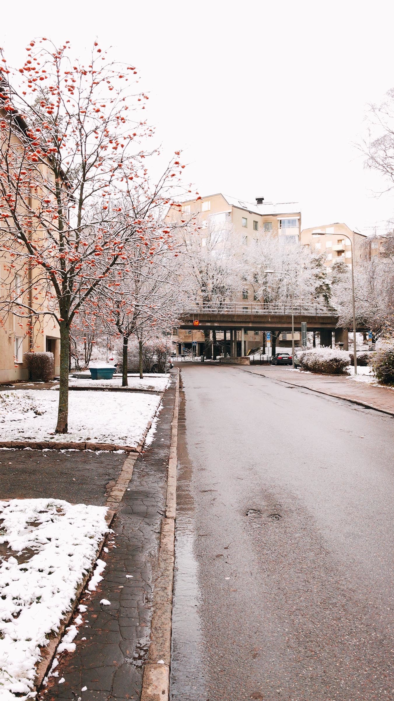 Sveriges smalaste trottoar