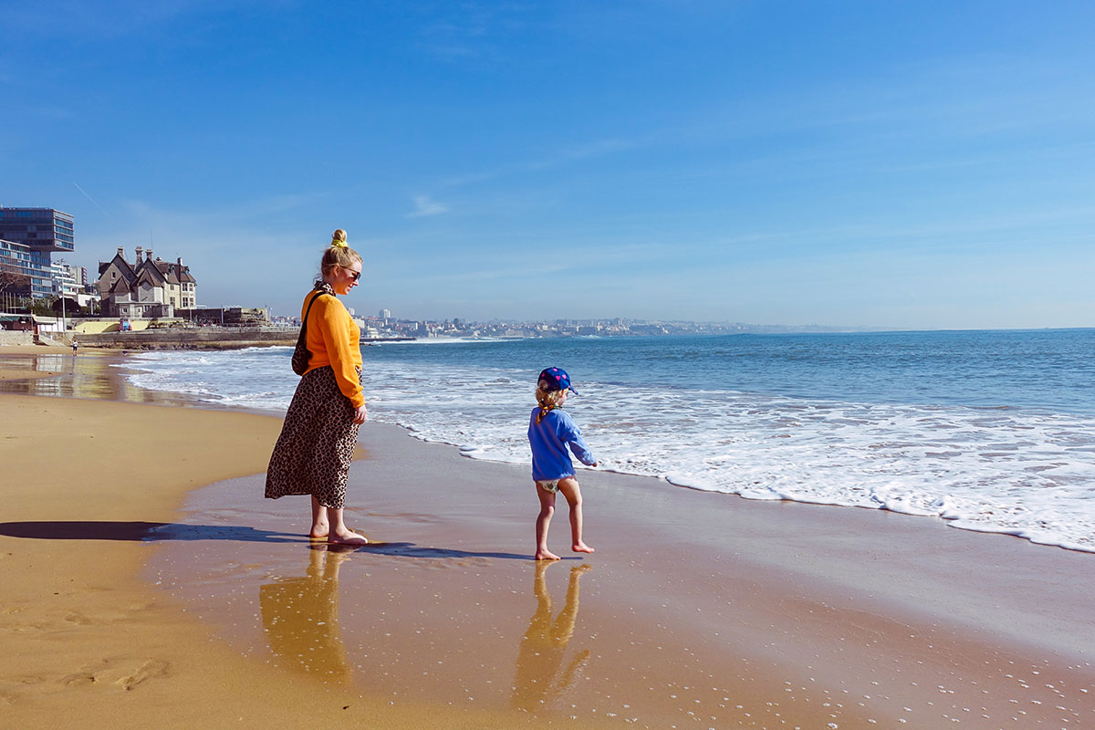 Strandliv i Cascais