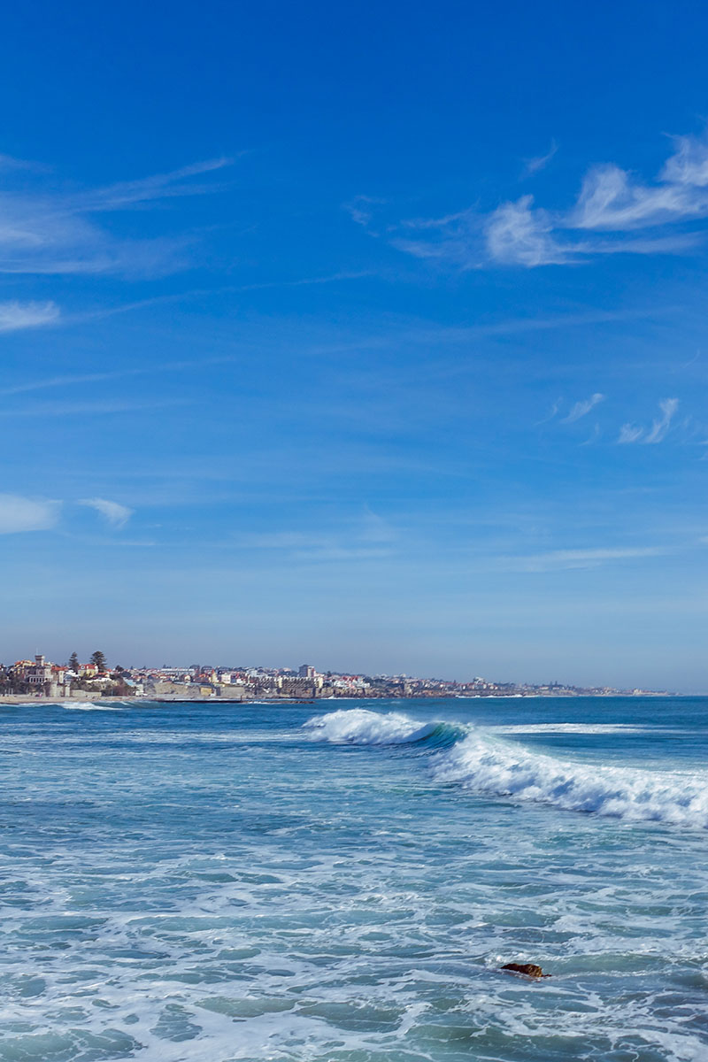 Strandliv i Cascais
