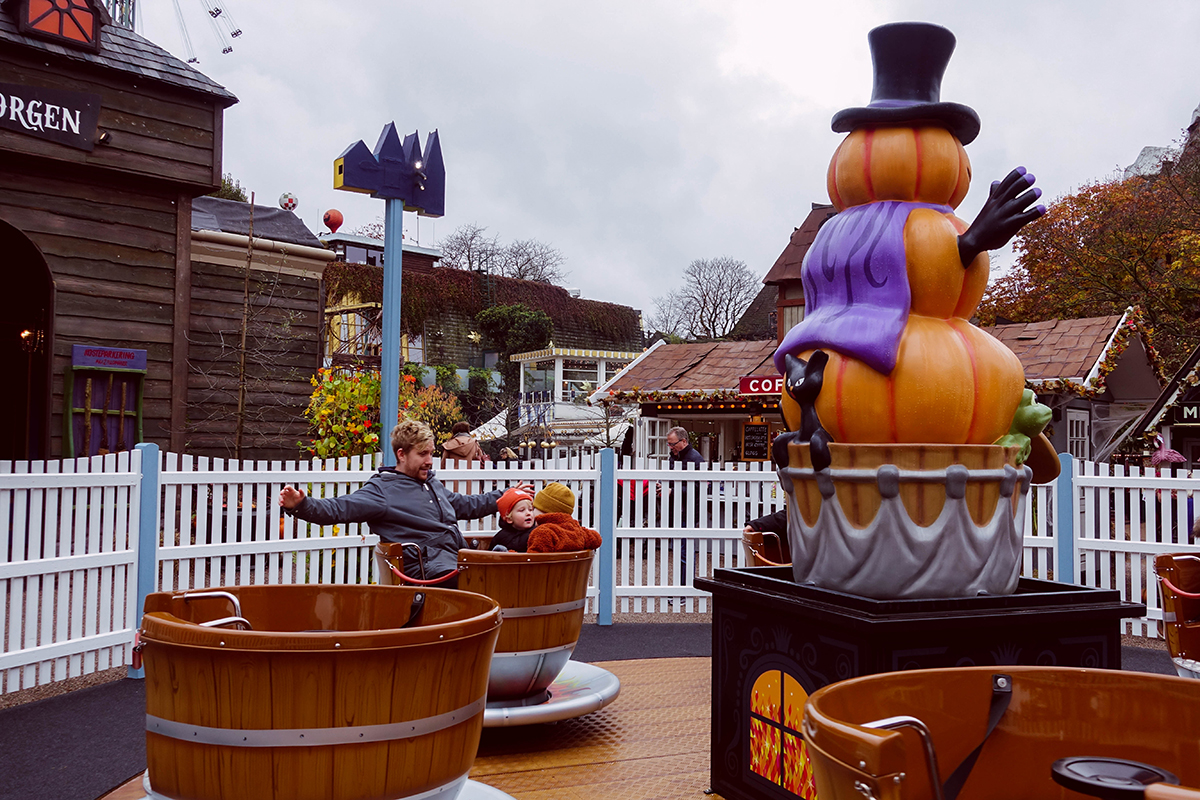 Halloween på Tivoli i Köpenhamn!