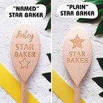 Star Baker Design - Personalised Wooden Spoon