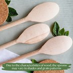 Plain Natural Wooden Spoon 20cm/30cm/35cm