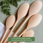 Plain Natural Wooden Spoon 20cm/30cm/35cm