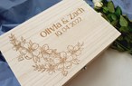 Wedding Keepsake Box - Personalised