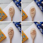 Sports Day Spoons - Personalised Wooden Awards