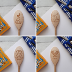 Sports Day Spoons - Personalised Wooden Awards