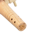 Wooden Tap Perforated Taper, 7 inch (178mm)