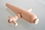 Wooden Tap, Tapered, 8 inch (200mm) Open