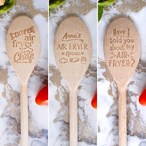 Air Fryer Chef Design - Personalised Wooden Spoon