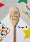 Happy Birthday Personalised Wooden Spoon