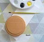 Blank Paintable Wooden Coasters - Large - Various Timbers