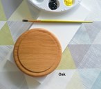 Blank Paintable Wooden Coasters - Large - Various Timbers
