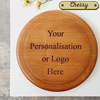 Large Design Your Own Personalised Coaster - Various Timbers