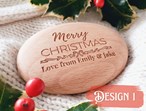 Personalised Christmas Pebble