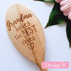 Personalised Wooden Spoon for Mother’s Day | Engraved Gift for Mum or Grandma