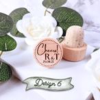 T Corks - Personalised Wooden Wine/Gin Corks