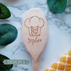 Chef Design - Personalised Wooden Spoon