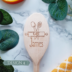 Chef Design - Personalised Wooden Spoon