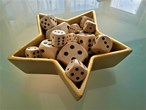 Natural Solid Wooden Dice - Various Sizes
