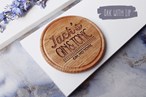 Drinks Order Design Personalised Wooden Coaster