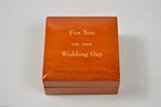 Laser Engraved Wooden Cufflink Box