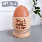 Personalised Wooden Egg Cup