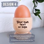 Personalised Wooden Egg Cup
