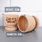 Personalised Wooden Egg Cup