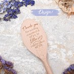 Celebration of Life Favours - Personalised Wooden Spoon
