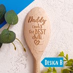 Grandpa / Dad Bakes Personalised Wooden Spoons
