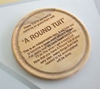 Imperfect Round Tuit Coaster