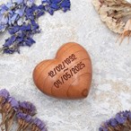 Celebration of Life Favours - 3D Personalised Wooden Heart