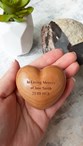 Large Personalised 3D Wooden Heart