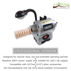 Leather Burnisher Bundle with Motor & Drum Sander – Hobby & Professional Kit