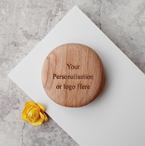 Personalised Wooden Pebbles - Medium