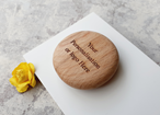 Personalised Wooden Pebbles - Medium
