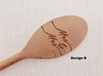 LGBT Wedding Anniversary Design - Personalised Wooden Spoon