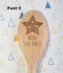 Mini Star Baker - Children`s Wooden Spoon 20cm