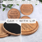 Imperfect Round Tuit Coaster