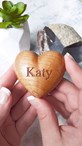 Large Personalised 3D Wooden Heart
