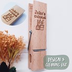 Personalised Wall Mounted To-do List Peg