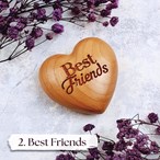 3D Wooden Heart “Pocket Hug” – Engraved Keepsake Gift