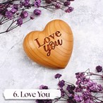 3D Wooden Heart “Pocket Hug” – Engraved Keepsake Gift