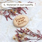 Engraved Small Pebble “Pocket Hug” – Personalised Wooden Keepsake