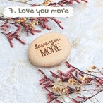 Engraved Small Pebble “Pocket Hug” – Personalised Wooden Keepsake