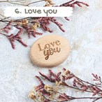 Engraved Small Pebble “Pocket Hug” – Personalised Wooden Keepsake