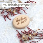 Engraved Small Pebble “Pocket Hug” – Personalised Wooden Keepsake