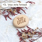 Engraved Small Pebble “Pocket Hug” – Personalised Wooden Keepsake